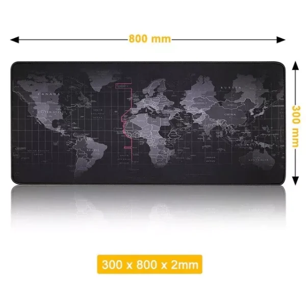 Extended Large High-Performance Anti-Fray Gaming Mouse Pad Computer Keyboard Mat - Image 11