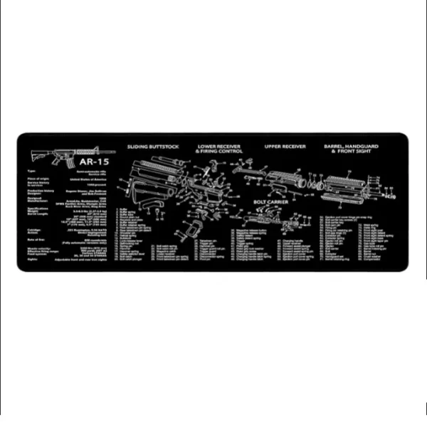 Large Extended Gaming Mouse Pad Mat Stitched Edges Non-Slip Waterproof Mousepad - Image 13