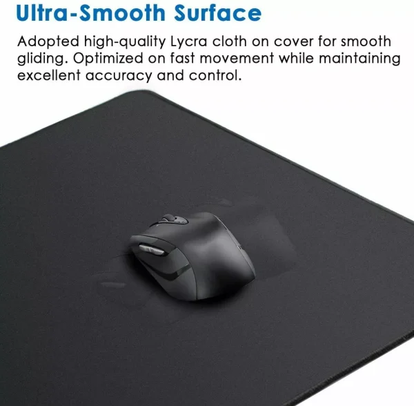 Large Extended Gaming Mouse Pad Mat Stitched Edges Non-Slip Waterproof Mousepad - Image 3