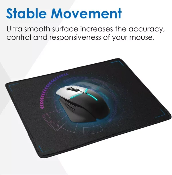 Mouse Mat Mice Pad Non-Slip Waterproof PC Computer Laptop Office Desk Mousepad - Image 4