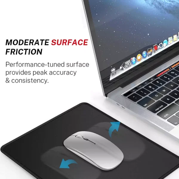 3X Non-Slip Mouse Pad Stitched Edge PC Laptop For Computer PC Gaming Rubber Base - Image 3